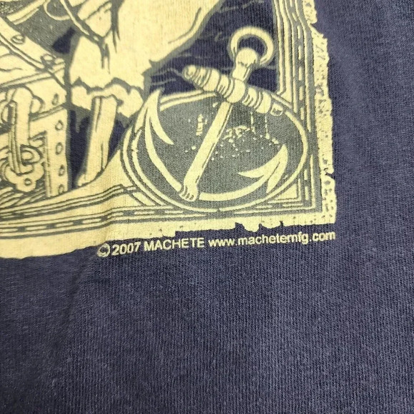 2007 Machete The Briggs 1655 Maritime Tragedies Shirt Size Large - Picture 7 of 7